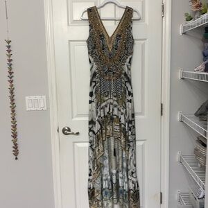 Sleeveless M/L maxi dress